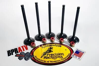 Juego de sellos de válvulas de escape de admisión Yamaha WR250F WR 250F tamaño stock croquetas blancas Foto 1 de 4