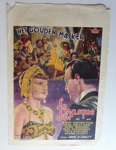 Masque d'Or affiche cinema originale - Photo 1/1
