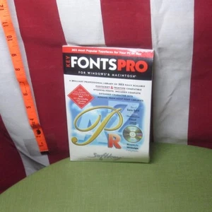 KEY FONTS PRO 1.0 software CD-Rom postscript library NWT typeface 1999 classic - Picture 1 of 2