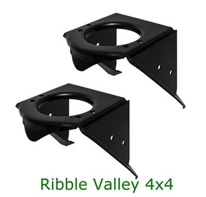 LAND ROVER DISCOVERY 2 REAR SPRING HANGER PAIR - Disco 2 Rear Spring Mounts - Picture 1 of 2