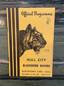 Hull City v Blackburn Rovers, Division 2, 1955/56 - Picture 1 of 3