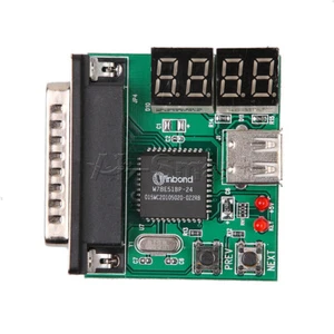 4-stellig leistungsstarker PC Analyzer Diagnose Motherboard Tester USB Post Testkarte - Bild 1 von 5