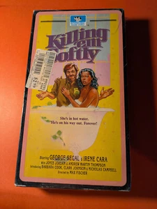 VINTAGE Killing Em Softly VHS VIDEO TAPE VIDEOCASSETTE Film Movie 1985 VERY RARE - Picture 1 of 2