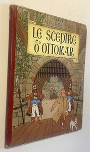 TINTIN : Le Sceptre d'Ottokar - B4 - 1950 - Cote BDM 300 € - Etat Très Correct - Imagen 1 de 8