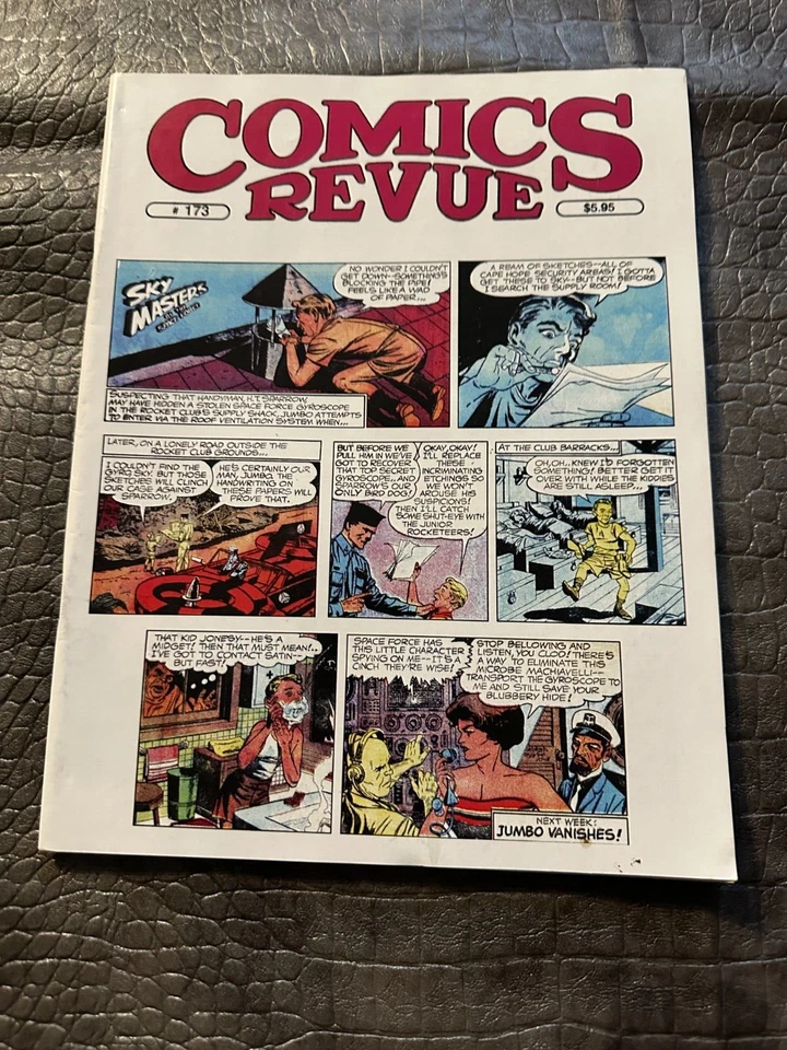 #173 COMICS REVUE vintage comic strip magazine (UNREAD - NO LABEL ) - Image 1 of 1