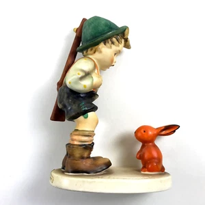 Sensitive Hunter Hummel Boy Figurine Goebel 5.5" Vintage 1970's - Picture 1 of 9