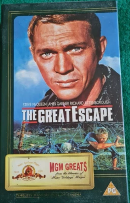 The Great Escape Video VHS, Steve McQueen, New, - Image 1 of 4