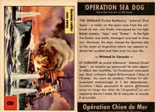 V339-9 Parkhurst, Operation Sea Dog, 1955, #8 German Raider RUns Away