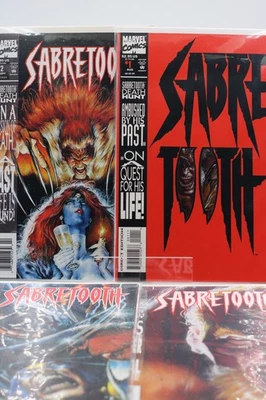 Sabretooth #1-4 • Comic Set • Mark Texeira • Marvel Comics • 1993 - Image 1 of 4