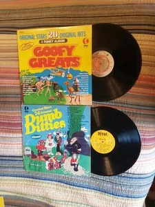 VINTAGE Goofy Greats, Dumb Ditties Various Artists (I - LP Record) K-tel - Imagen 1 de 8