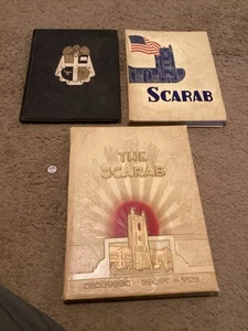 Vtg THE SCARAB yearbook/annual 1940-1941-1942 Oklahoma City University Okc Ok - Picture 1 of 6