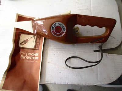RON POPEILS POCKET FISHERMAN SPIN CASTING OUTFIT W/INSTRUCTIONS & LURE - Image 1 of 4