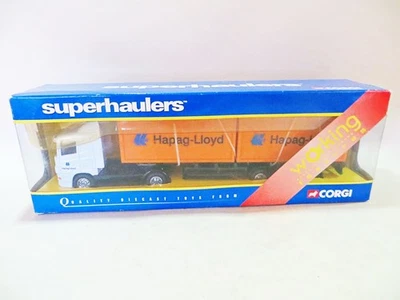 CORGI TY86620 'SCANIA SKELETAL TRAILER, HAPAG LLOYD' 1:64 MIB/BOXED SUPERHAULERS - Image 1 of 4