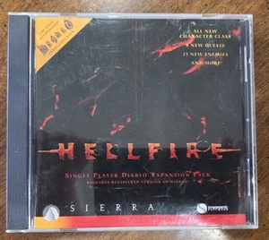 Hellfire: Diablo Expansion Pack (PC, 1997) Rare. **Free Shipping** - Picture 1 of 8