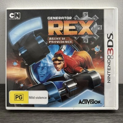Generator REX Agent of Providence Nintendo 3DS Game With Manual Free Postage - Image 1 of 4