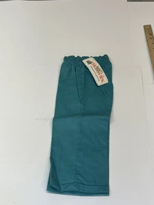 Pantalones vintage Health Tex azul turquesa para niños talla 2 T nuevos con etiquetas - Imagen 1 de 5