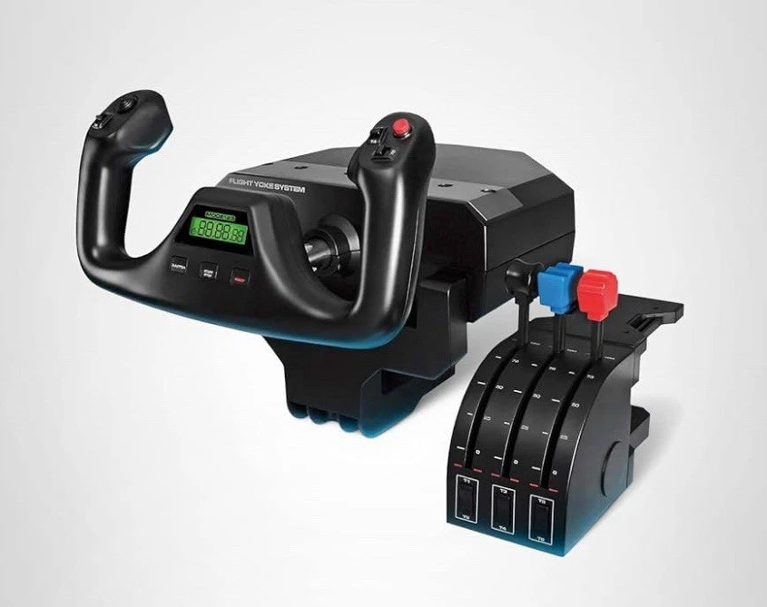 Logitech Flight Yoke Video Game Controllers for sale - eBay