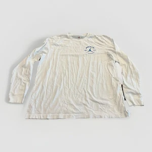 Jordan Nike Mens White Jumpman Breakfast Club Long Sleeve Shirt XXL DV1472-100 - Picture 1 of 11
