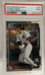 Aaron Judge 2015 Bowman Chrome Draft Refractor #150 PSA 9  - Picture 1 of 2
