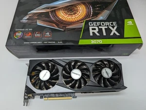 GIGABYTE GeForce RTX3070 GAMING OC 8GB GDDR6 + prawo zwrotu! #0-25-240501 - Zdjęcie 1 z 5