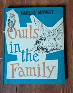 Owls in the Family Weekly Reader Book Farley Mowat Hardcover Vintage 1961 - Foto 1 di 5