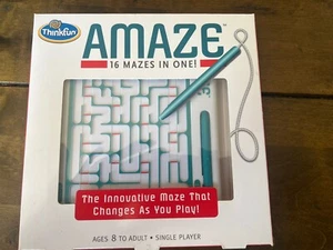Thinkfun Amaze 16 Mazes In One All Ages Travel Game 8+ Excellent condition - Picture 1 of 8
