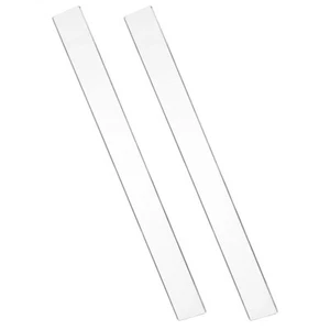 2 Pcs Dough Thickness Guides Rolling Pin Roller Biscuit Baking Ruler - Picture 1 of 12