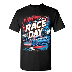 Camiseta Coche de Carreras Camiseta Estilo Carreras de Coches Unisex DTF Estampado Coche de Carreras Camiseta - Imagen 1 de 9