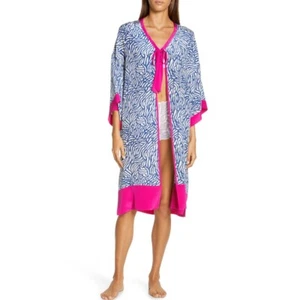 Bata de seda negra Suzy CIA kimono talla M - Imagen 1 de 9