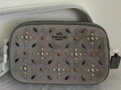 NWT Coach 22868 Crossbody Bag Clutch with Prairie Rivets $225 Original Packing - Image 1 of 4