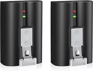6040mAh Replacement Doorbell Battery 2-Pack Rechargeable V4 Battery Comp - Picture 1 of 12