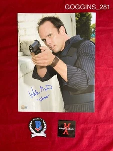WALTON GOGGINS AUTOGRAPHED SIGNED 11x14 PHOTO! THE SHIELD! BECKETT COA!  - Picture 1 of 2
