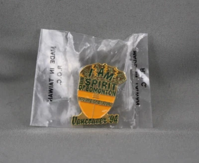 Edmonton Eskimos Pin (VTG) - Spirit of Edmonton Grey Cup 1994 - Stamped Pin - Image 1 of 3