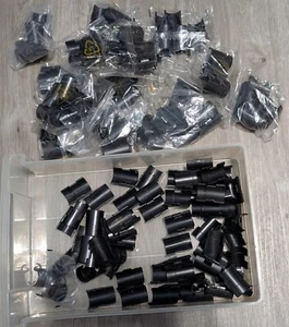 100+ Pack Wire Shelving Shelf Lock Clips for Post Shelving Sleeves Replacements - Picture 1 of 3