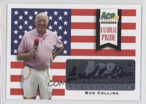 2013 Ace Authentic Grand Slam National Pride Bud Collins #NP-BC1 Auto