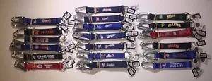 CARABINER LANYARD KEYCHAIN 8" MLB BASEBALL KEY CHAIN NEW! - PICK YOUR TEAM - Picture 1 of 30