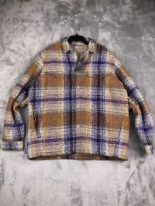 Alpine Design Herren Hilltop View Jacke kariert blau Heritage kariert Gr. XL NEU - Bild 1 von 13