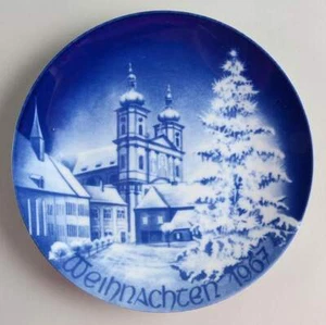 Bareuther & Co Christmas Plate Stiftskirche - No Box 60670 - Picture 1 of 1