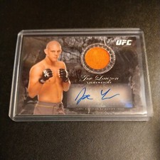#64/75 Joe Lauzon Gear Auto 2014 Topps UFC Bloodlines Autograph