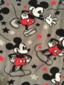 MICKEY MOUSE Fleece PJ Hose, grau, rot, schwarz, weiß, Disney Mädchen Medium (8-10) - Bild 1 von 3
