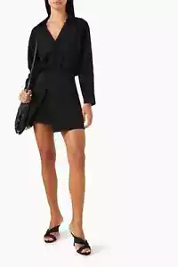 MAJE Wrap Effect Long Sleeve Straight Fit Romper Playsuit Size UK14 EU42 - Picture 1 of 13