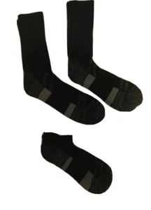 Fruit Of The Loom Mens Classic Crew Socks And No Show Socks 3 Pairs Size 7-12 - Picture 1 of 6