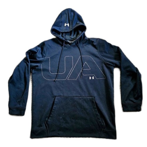 VETEMENTS Felpa con cappuccio Under Armour C Gear Workwear Chore tasca canguro vestibilità ampia grande