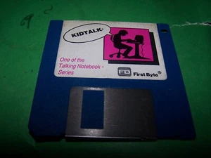 First Byte KidTalk for Apple IIGS and IIc+ - Picture 1 of 1