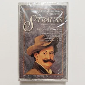 The Masterpiece Collection: Strauss (Audio Cassette Tape) *Case DMG* - SEALED - Picture 1 of 3