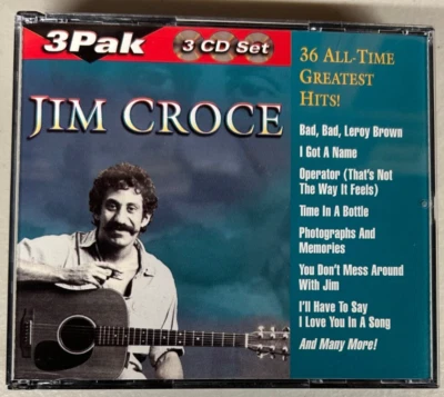 Jim Croce - 36 All-Time Greatest Hits (3 CD) Foto 1 de 3