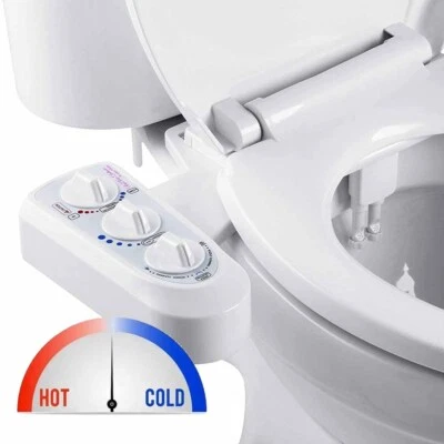 YK-AUTO2022® Dusch WC Aufsatz Bidet Taharet Toilette Taharat Intimdusche Comfort Warm