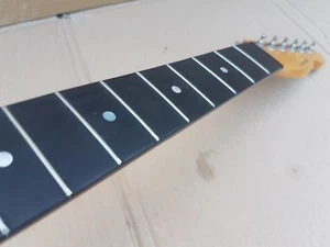 80's WARMOTH SLAB EBONY TELLY NECK - made in USA - FLAT RADIUS - Bild 1 von 9
