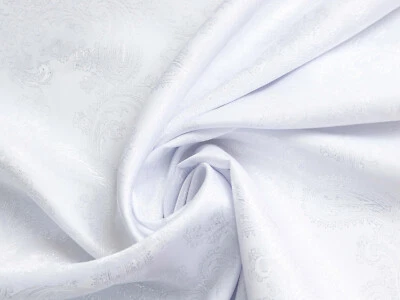 FUTTERSTOFF Futter Stoff Innenfutter Paisleymuster edel glänzend WEIß EUR 8,98/m - Bild 1 von 3