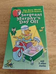 Busy World of Richard Scarry, The - Sergeant Murphys Day Off (VHS, 1995) B42 - Picture 1 of 6
